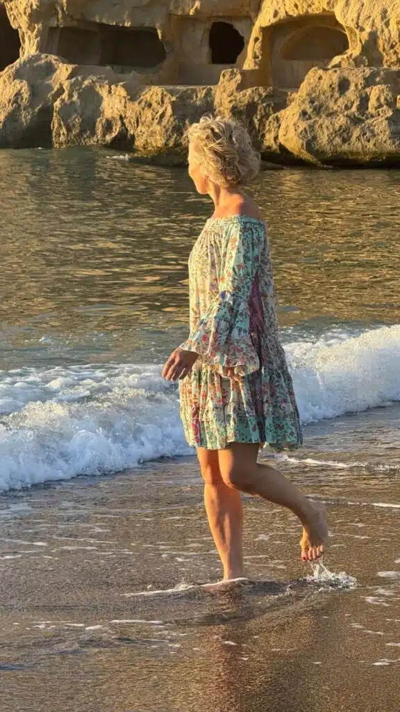Über mich - Verkörpern - Ich am Strand